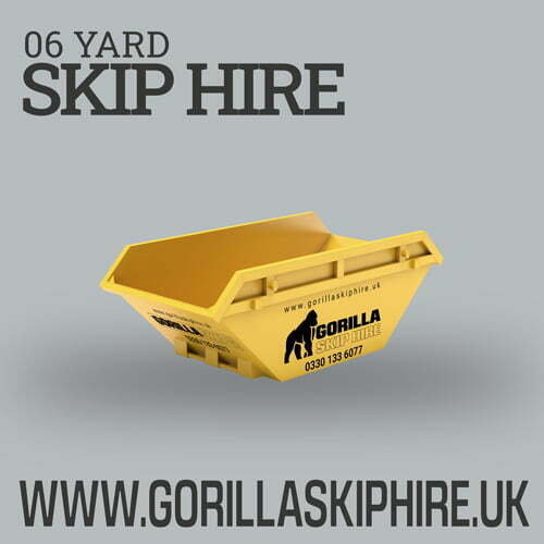 6 yard skip